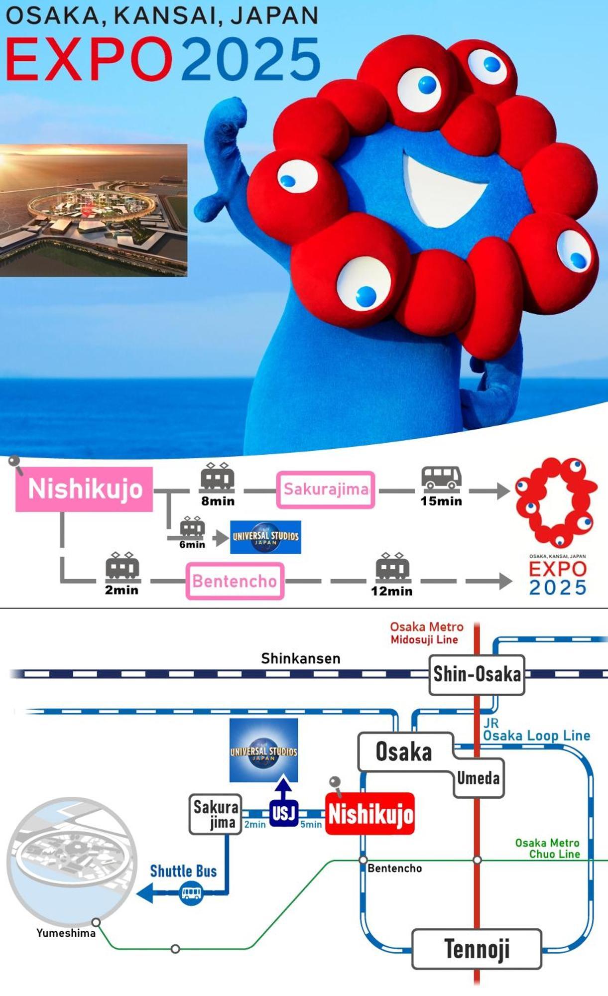 Usj 2 Stops, Umeda&Dotonbori 8Mins, Ninja Style Sv1 Осака Экстерьер фото